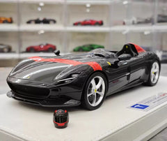 [Hermes Collection] 1:18 Ferrari 2019 Monza SP1 ブラック モデルカー レジン