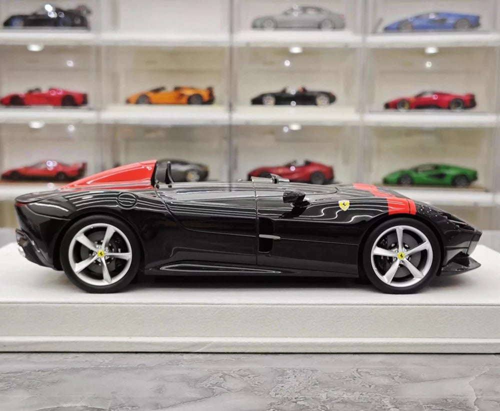[Hermes Collection] 1:18 Ferrari 2019 Monza SP1 ブラック モデルカー レジン