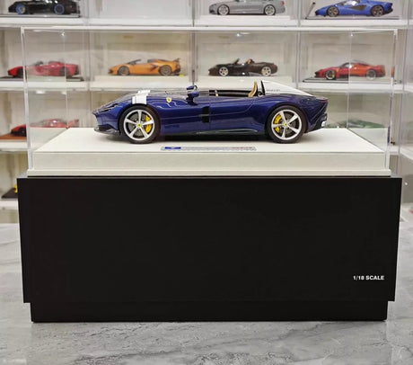 [Hermes Collection] 1:18 Ferrari 2019 Monza SP1 sininen pienoismalli Hartsi