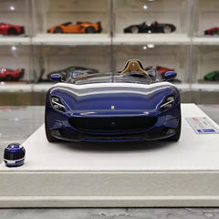 [Hermes Collection] 1:18 Ferrari 2019 Monza SP1 Blue Model Car Resin