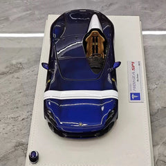 [Hermes Collection] 1:18 Ferrari 2019 Monza SP1 Blue Model Car Resin