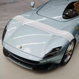 [Hermes Collection] 1:18 Ferrari 2019 Monza SP1 Ice Blue Model Car Resin