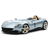 [Hermes Collection] 1:18 Ferrari 2019 Monza SP1 Ice Blue Model Car Resin