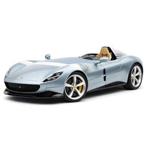 [Hermes Collection] 1:18 Ferrari 2019 Monza SP1 Ice Blue Model Car Resin