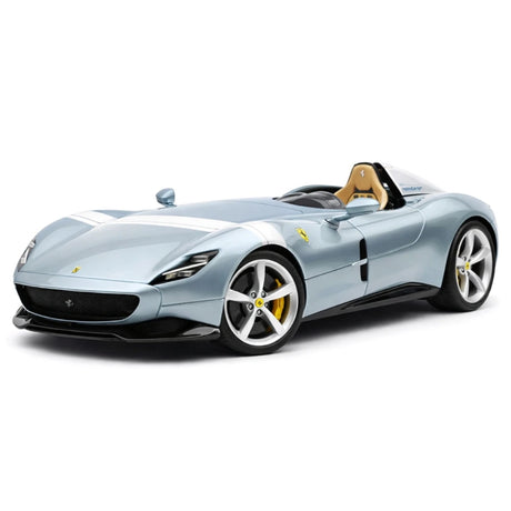[Hermes Collection] 1:18 Ferrari 2019 Monza SP1 Ice sininen pienoismalli Hartsi