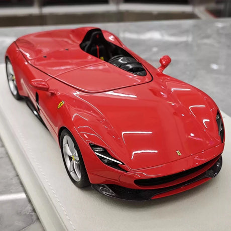 [Hermes Collection] 1:18 Ferrari 2019 Monza SP1 punainen pienoismalli Hartsi
