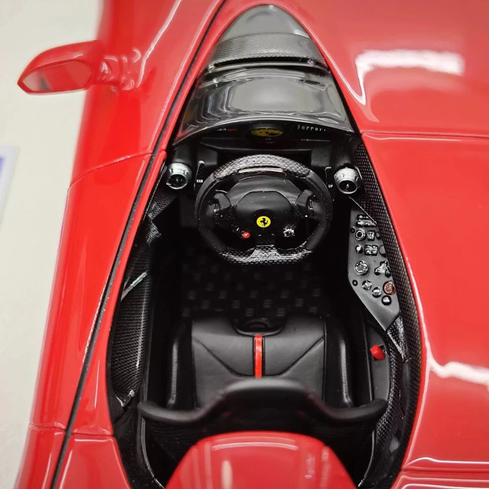 [Hermes Collection] 1:18 Ferrari 2019 Monza SP1 レッド モデルカー レジン