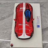[Hermes Collection] 1:18 Ferrari 2019 Monza SP1 レッド ホワイト モデルカー レジン