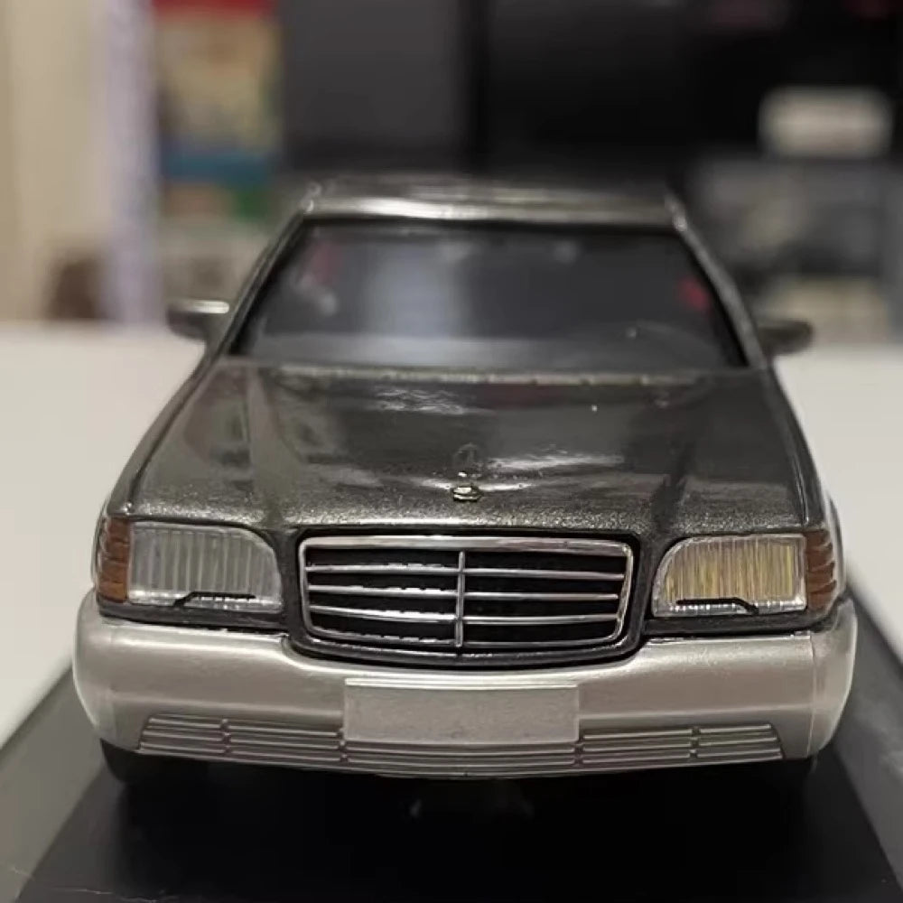 [Herpa] 1:43 Mercedes-Benz 1991 600SEL W140 Gray Model Car Die-Cast