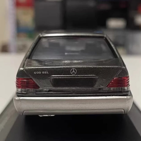 [Herpa] 1:43 Mercedes-Benz 1991 600SEL W140 Gray Model Car Die-Cast