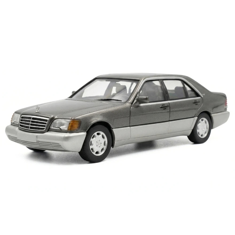 [Herpa] 1:43 Mercedes-Benz 1991 600SEL W140 Gray Model Car Die-Cast