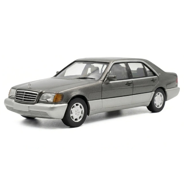 [Herpa] 1:43 Mercedes-Benz 1991 600SEL W140 Gray Model Car Die-Cast