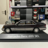 [Herpa] 1:43 Mercedes-Benz 1991 600SEL W140 Purple Model Car Die-Cast
