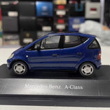 [Herpa] 1:43 Mercedes-Benz 1997 A140 W168 Blue Model Car Die-Cast
