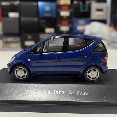[Herpa] 1:43 Mercedes-Benz 1997 A140 W168 Blue Model Car Die-Cast