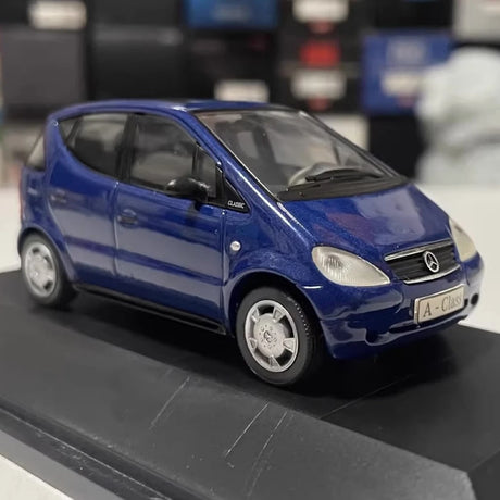 [Herpa] 1:43 Mercedes-Benz 1997 A140 W168 Blue Model Car Die-Cast