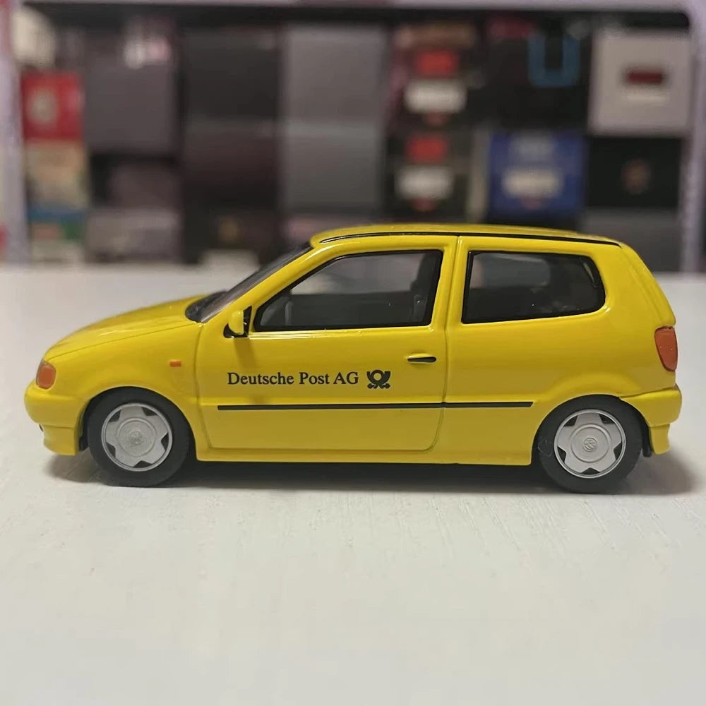 [Herpa] 1:43 Volkswagen 1998 Polo Mk3 6N Yellow Model Car Die-Cast