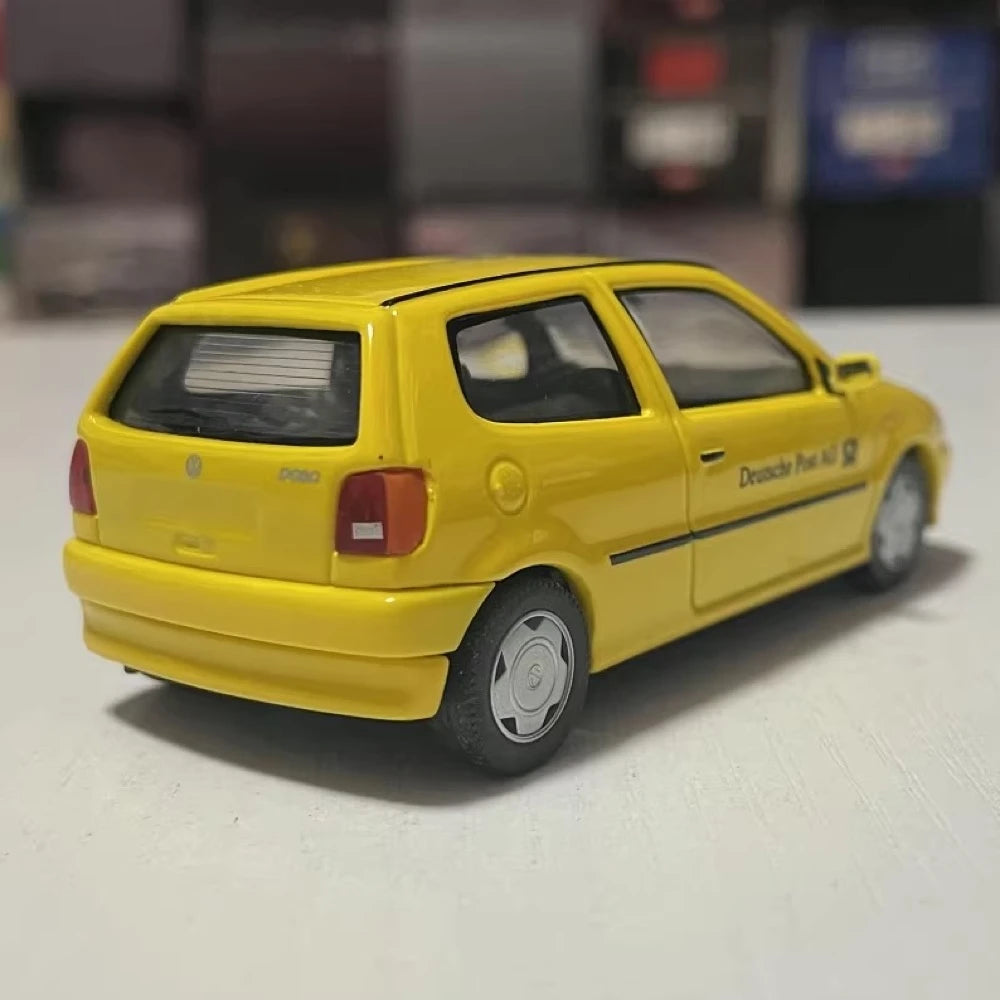 [Herpa] 1:43 Volkswagen 1998 Polo Mk3 6N Yellow Model Car Die-Cast