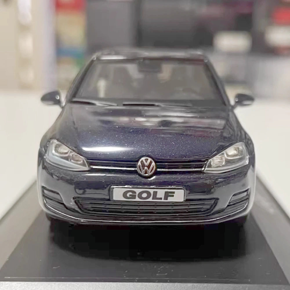 [Herpa] 1:43 Volkswagen 2013 Golf VII Blue Model Car Die-Cast
