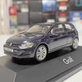 [Herpa] 1:43 Volkswagen 2013 Golf VII Blue Model Car Die-Cast