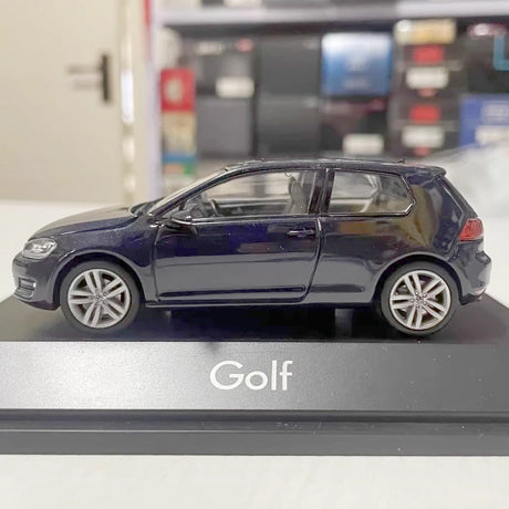 [Herpa] 1:43 Volkswagen 2013 Golf VII ブルー モデルカー Die-Cast