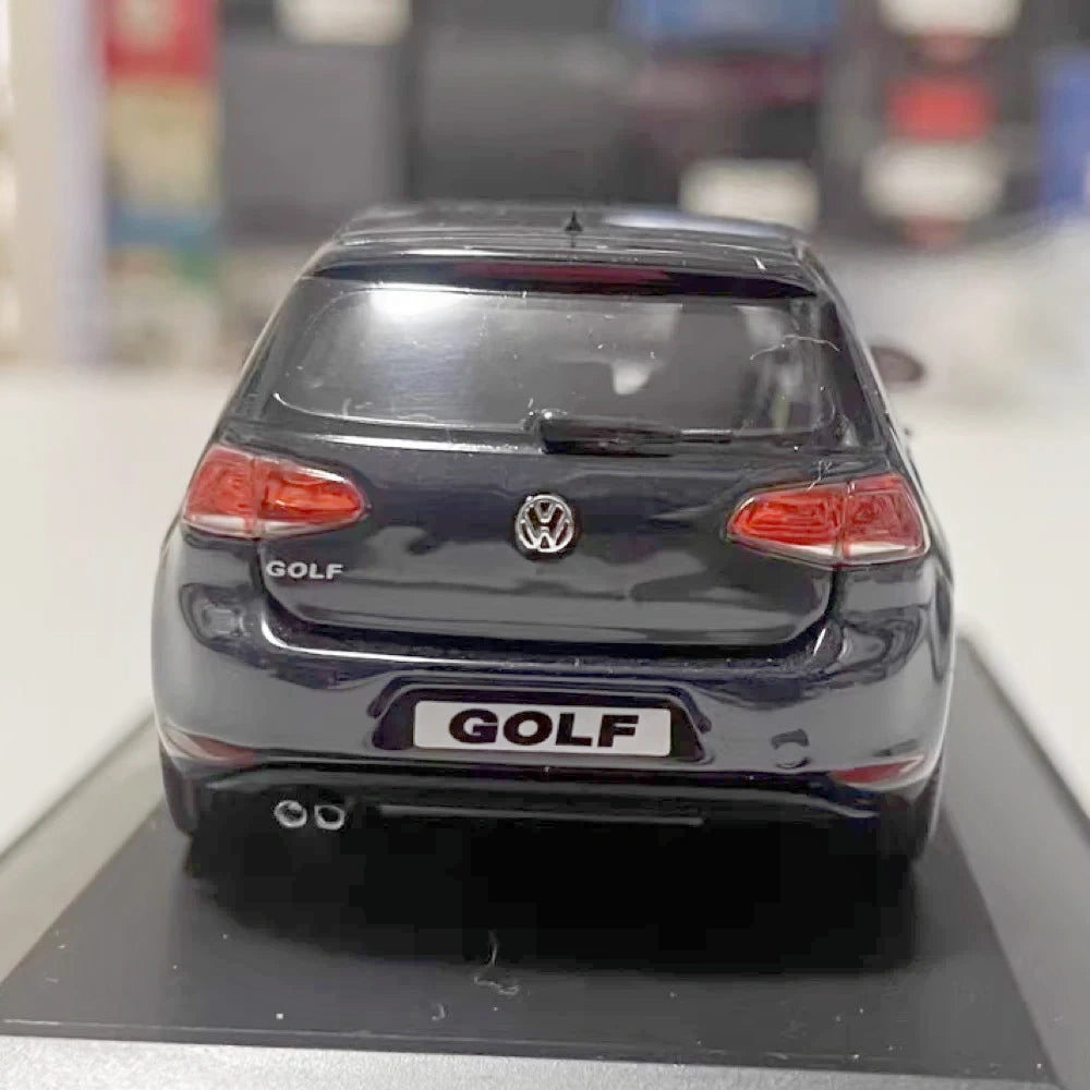 [Herpa] 1:43 Volkswagen 2013 Golf VII Blue Model Car Die-Cast