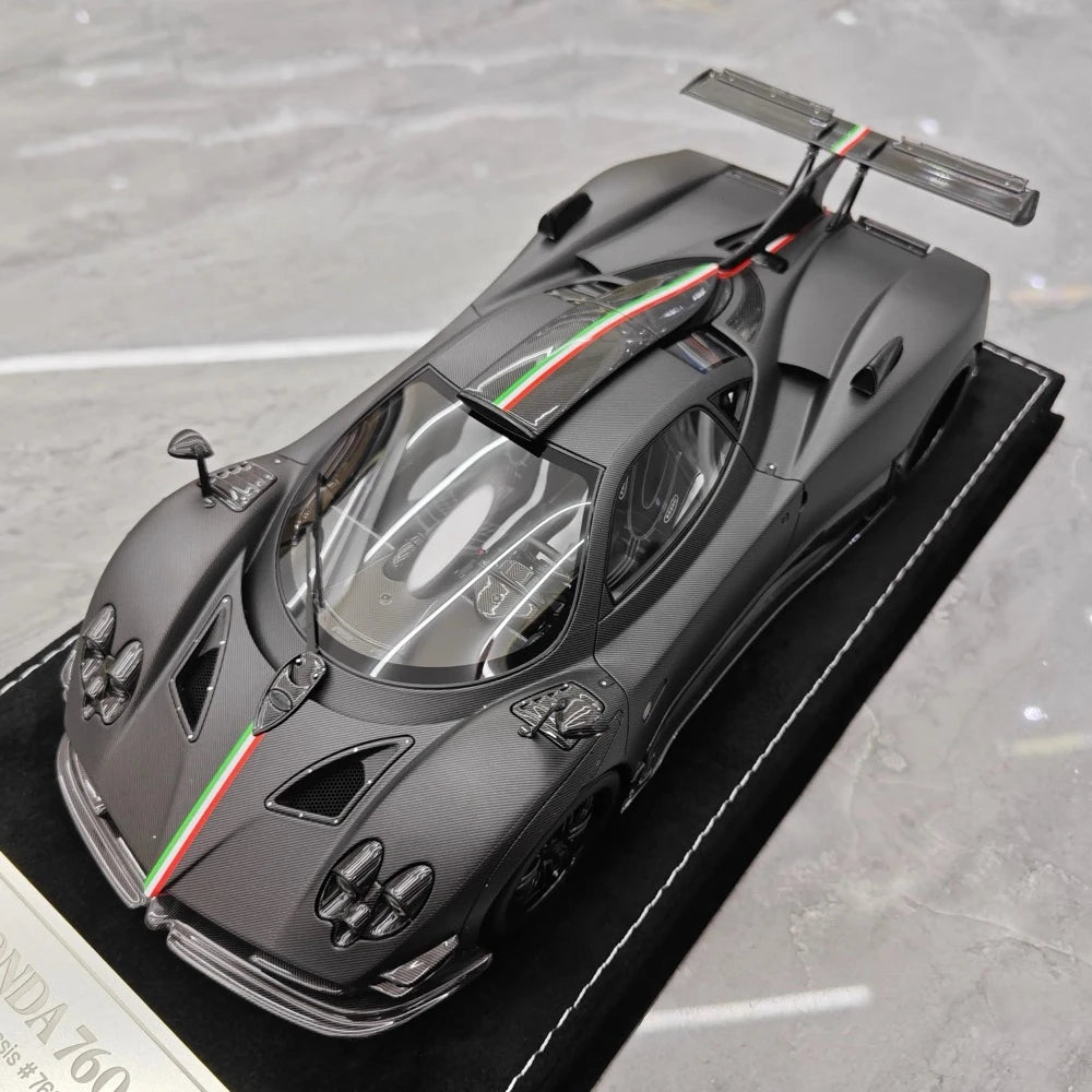 [Henson & Heaven] 1:18 Pagani 2016 Zonda 760 RS noir voiture miniature Resin