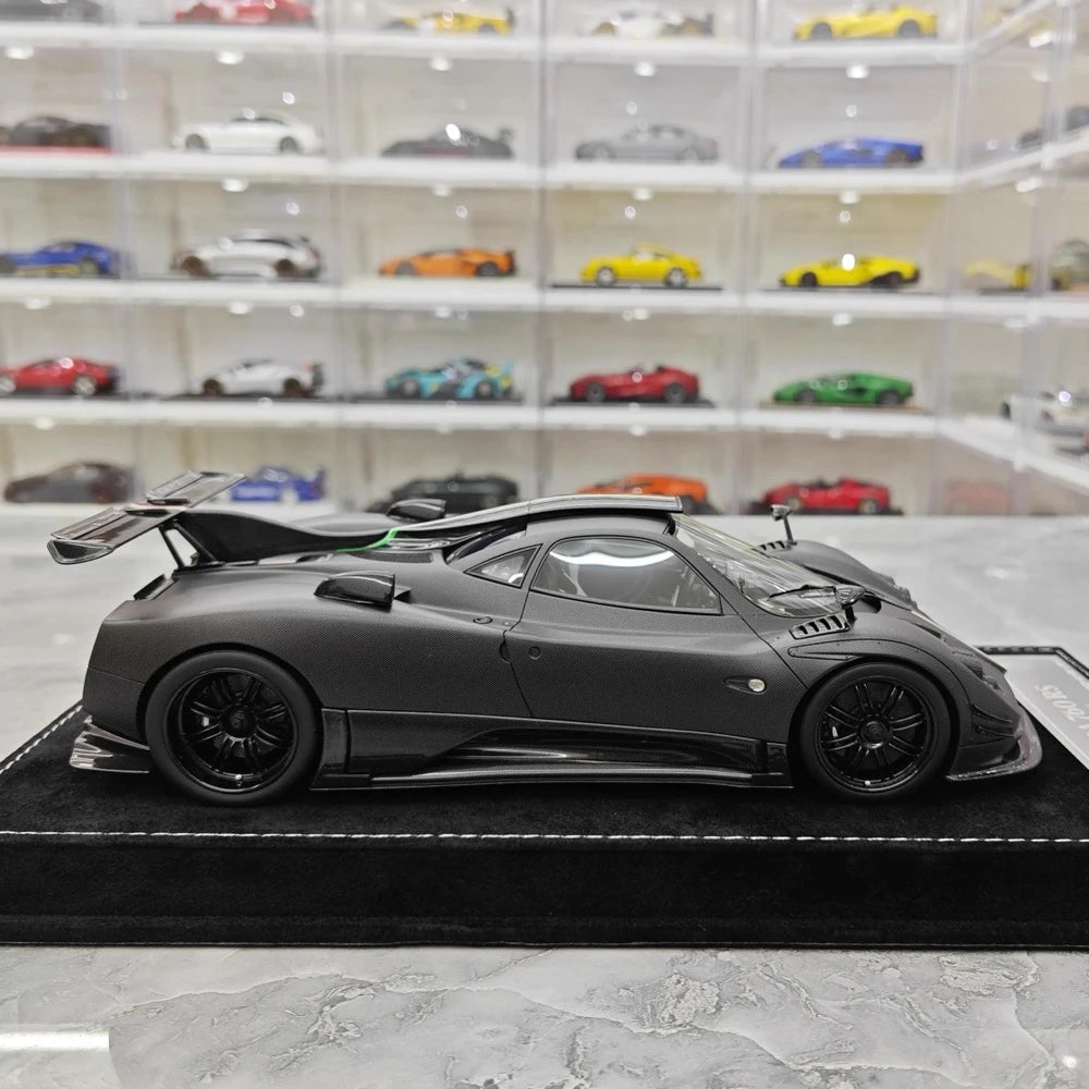 [Henson & Heaven] 1:18 Pagani 2016 Zonda 760 RS noir voiture miniature Resin