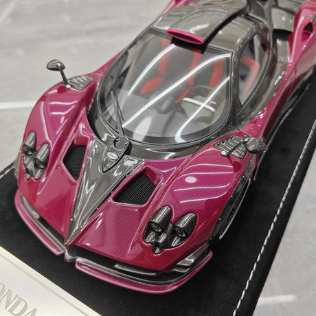 [Henson & Heaven] 1:18 Pagani 2016 Zonda 760 RS Flash Pink Model Car Resin