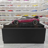 [Henson & Heaven] 1:18 Pagani 2016 Zonda 760 RS Flash Pink Model Car Resin