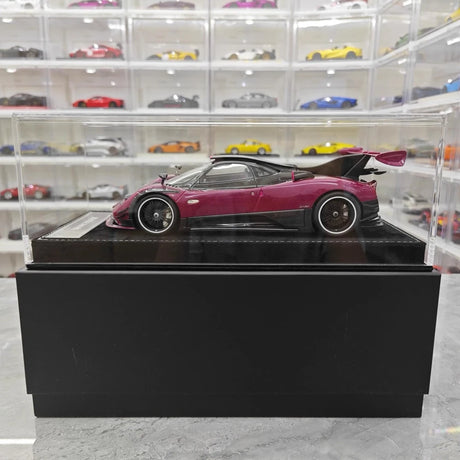 [Henson & Heaven] 1:18 Pagani 2016 Zonda 760 RS Flash Pink Model Car Resin