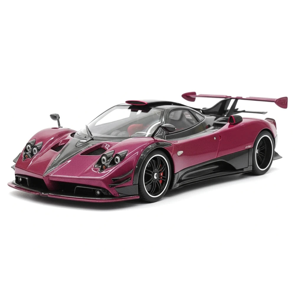 [Henson & Heaven] 1:18 Pagani 2016 Zonda 760 RS Flash Pink Model Car Resin