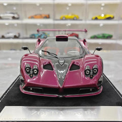 [Henson & Heaven] 1:18 Pagani 2016 Zonda 760 RS Flash Pink Model Car Resin