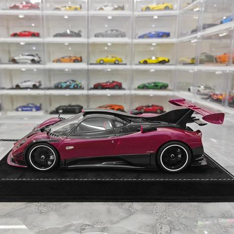 [Henson & Heaven] 1:18 Pagani 2016 Zonda 760 RS Flash Pink Model Car Resin