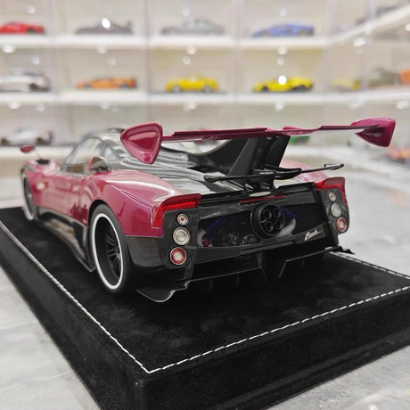 [Henson & Heaven] 1:18 Pagani 2016 Zonda 760 RS Flash Pink Model Car Resin