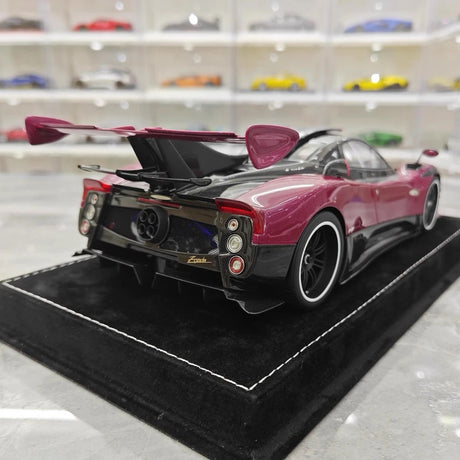 [Henson & Heaven] 1:18 Pagani 2016 Zonda 760 RS Flash Pink Model Car Resin
