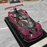 [Henson & Heaven] 1:18 Pagani 2016 Zonda 760 RS Flash Pink Model Car Resin