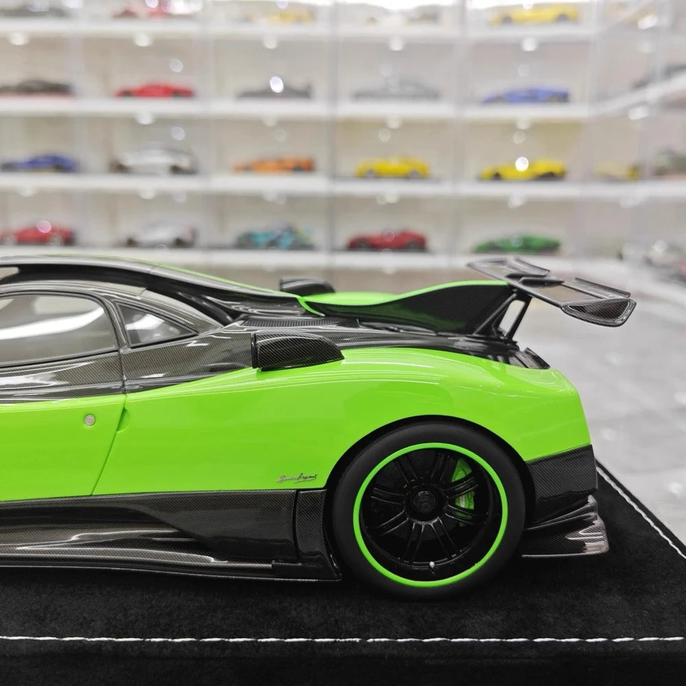 [Henson & Heaven] 1:18 Pagani 2016 Zonda 760 RS Green Model Car Resin