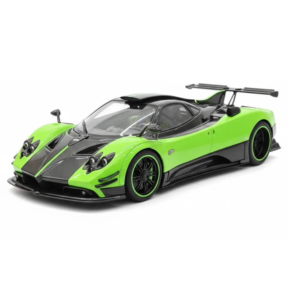 [Henson & Heaven] 1:18 Pagani 2016 Zonda 760 RS Green Model Car Resin