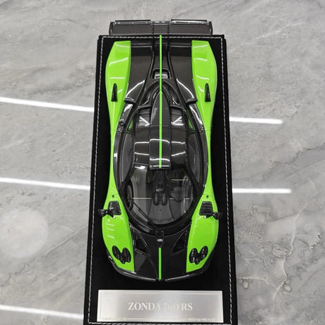 [Henson & Heaven] 1:18 Pagani 2016 Zonda 760 RS Green Model Car Resin