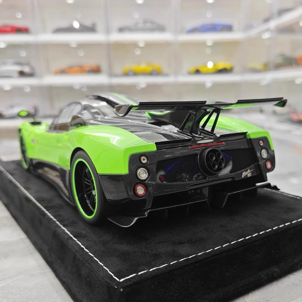 [Henson & Heaven] 1:18 Pagani 2016 Zonda 760 RS Green Model Car Resin
