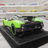 [Henson & Heaven] 1:18 Pagani 2016 Zonda 760 RS Green Model Car Resin