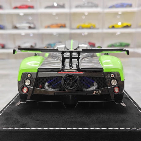 [Henson & Heaven] 1:18 Pagani 2016 Zonda 760 RS Green Model Car Resin