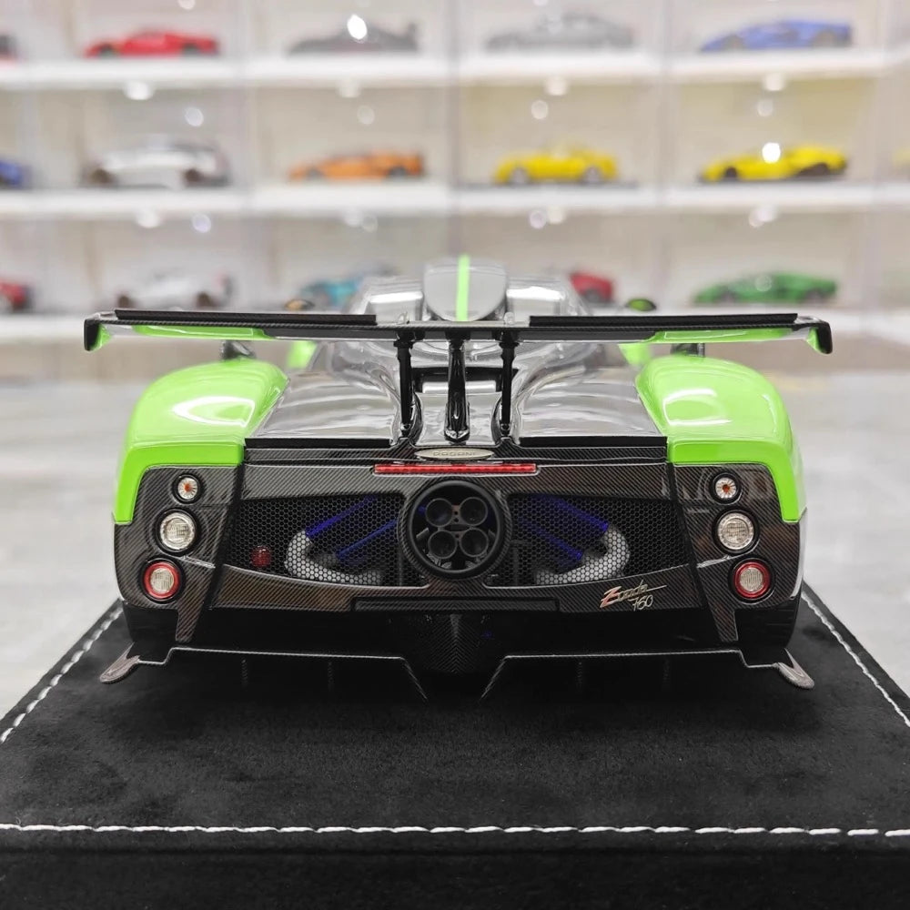 [Henson & Heaven] 1:18 Pagani 2016 Zonda 760 RS Green Model Car Resin