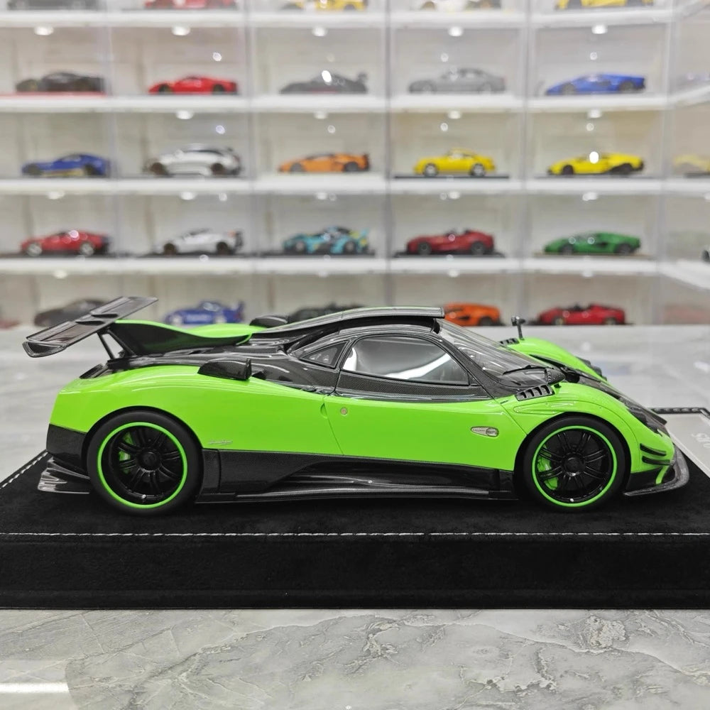 [Henson & Heaven] 1:18 Pagani 2016 Zonda 760 RS Green Model Car Resin