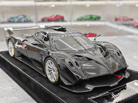 [Henson & Heaven] 1:18 Pagani 2021 Huayra R Black Model Car Resin