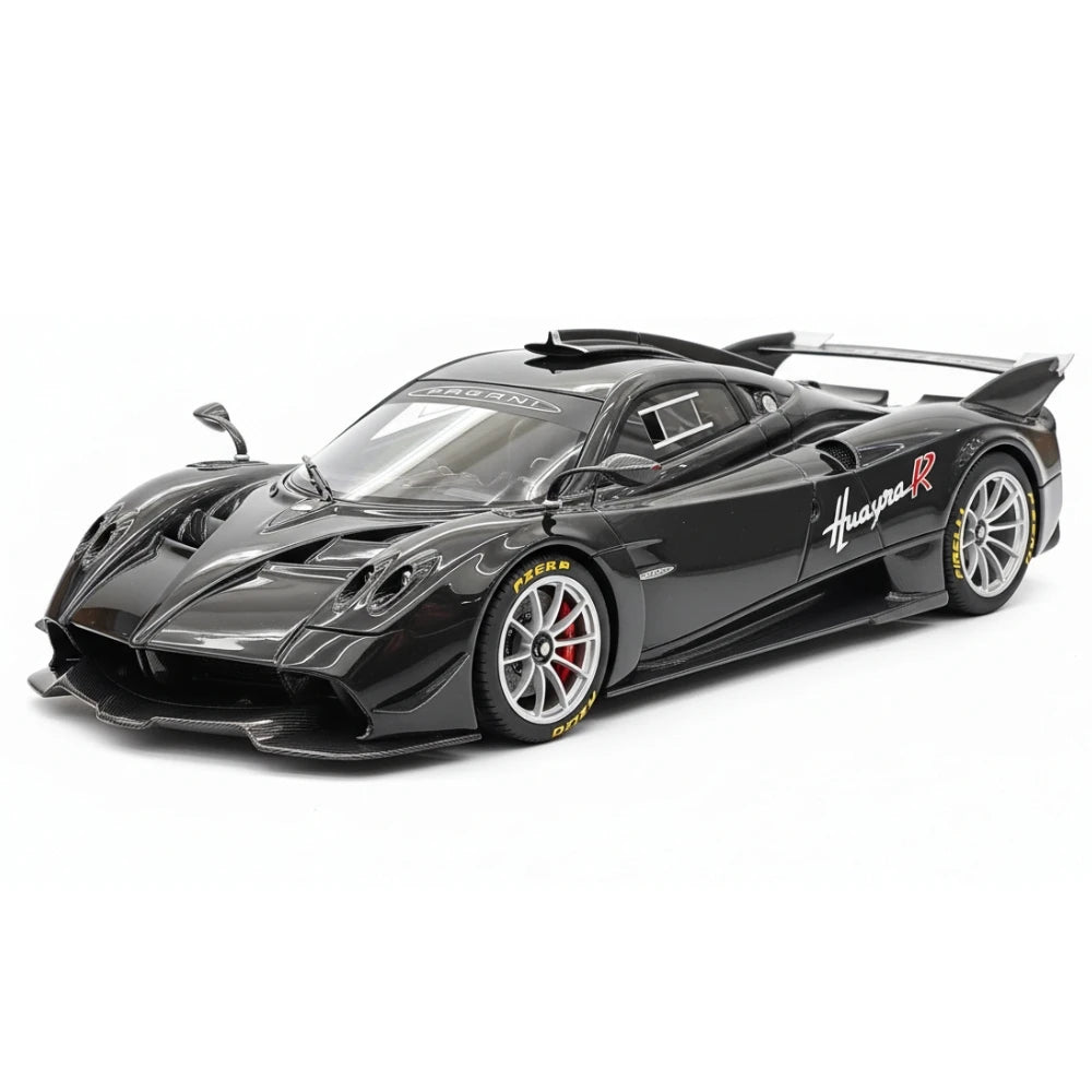 [Henson & Heaven] 1:18 Pagani 2021 Huayra R Black Model Car Resin