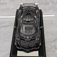 [Henson & Heaven] 1:18 Pagani 2021 Huayra R Black Model Car Resin