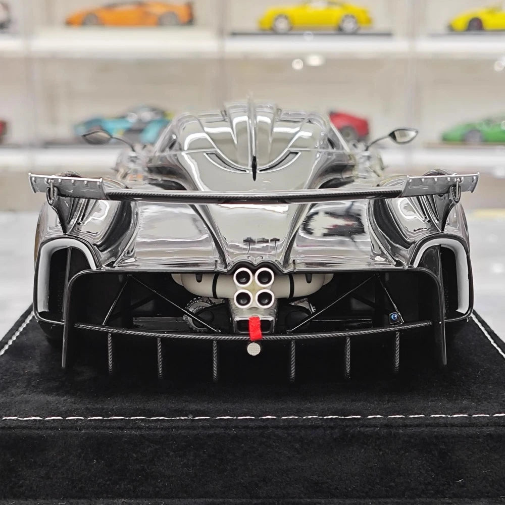 [Henson & Heaven] 1:18 Pagani 2021 Huayra R Black Model Car Resin