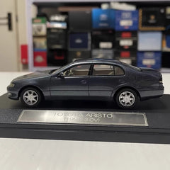 [Hi-Story] 1:43 Toyota 1991 Aristo JZS147 Gray Model Car Die-Cast